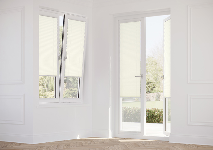 Solaris, Alabaster - Stick Fit Pleated Blind - Image 14